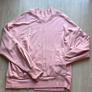 Athleta Women’s Soft Pink Crewneck Sweater